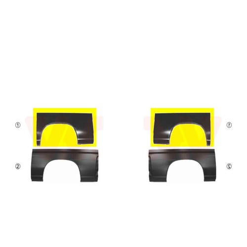 Seitenwand set links - set,